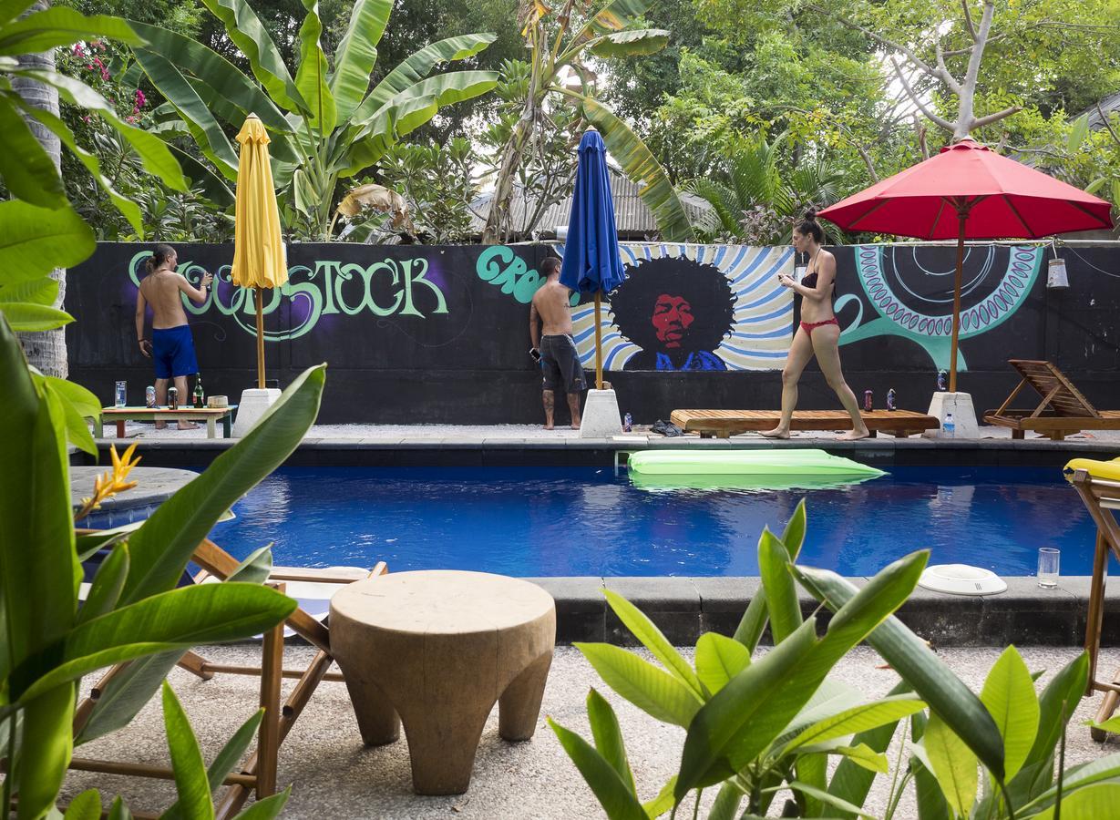 Готель Woodstock Gili - Garden And Bungalows Гілі-Траванган Екстер'єр фото