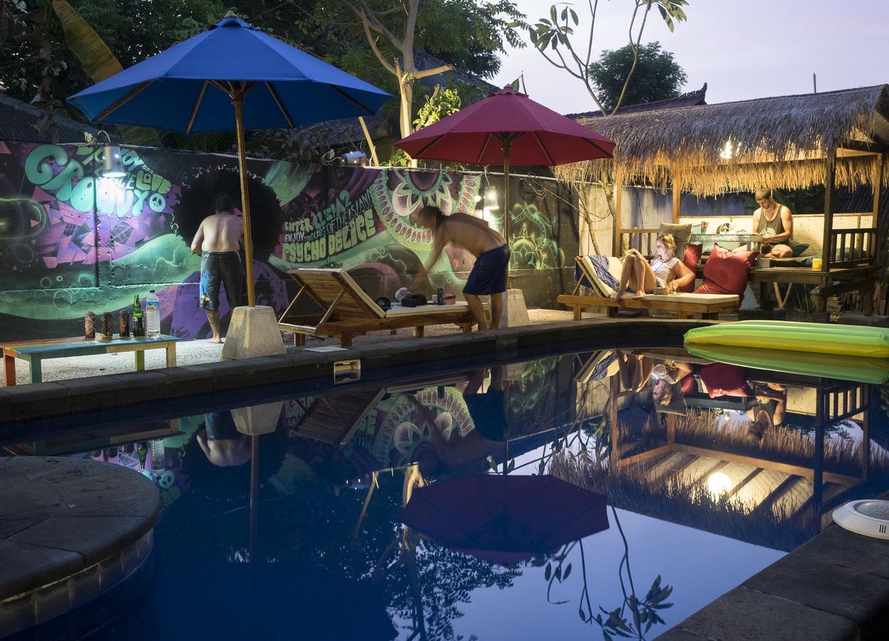 Готель Woodstock Gili - Garden And Bungalows Гілі-Траванган Екстер'єр фото